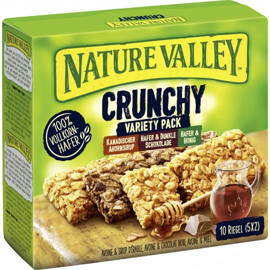 Nature Valley Crunchy Variety Pack Riegel 10ST 210G 1 Nature Valley Crunchy Variety Pack Riegel 10ST 210G