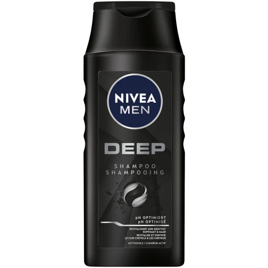 NIVEA Men Deep Shampoo 250ML 1 NIVEA Men Deep Shampoo 250ML