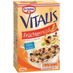 Dr. Oetker Vitalis Früchtemüsli 500G