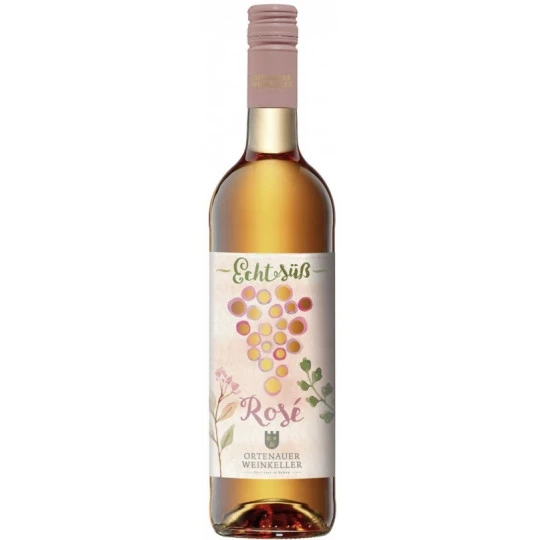 Weinkeller Echt Süß Rosé 0,75L 1 Weinkeller Echt Süß Rosé 0,75L