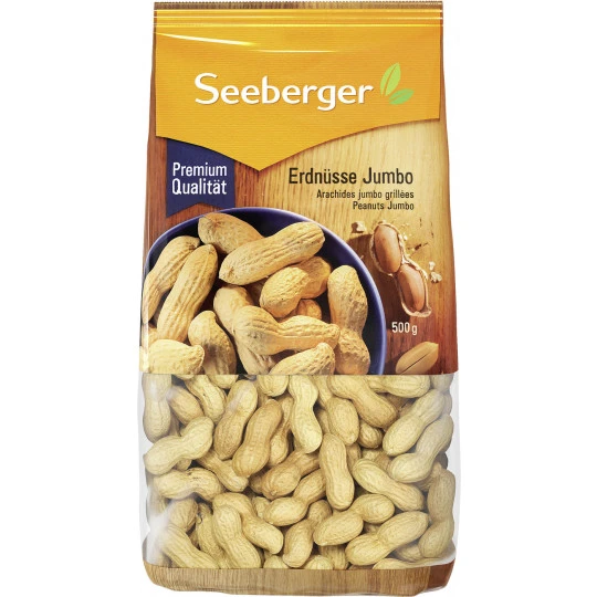 Seeberger Erdnüsse Jumbo 500G 1 Seeberger Erdnüsse Jumbo 500G