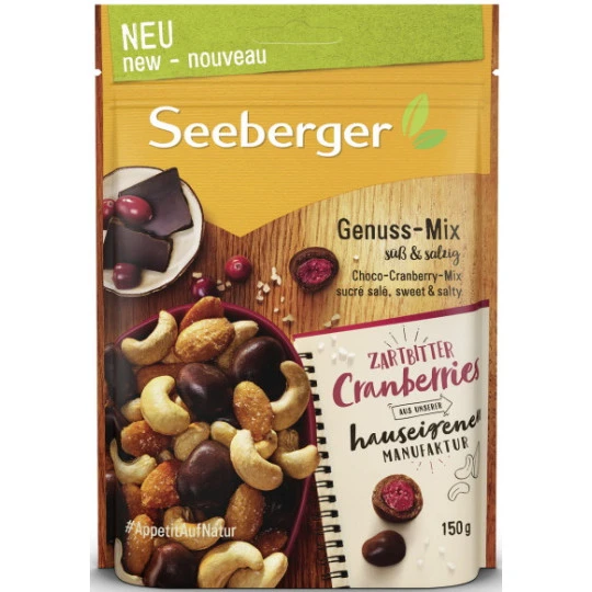 Seeberger Genuss-Mix Süß & Salzig 150G 1 Seeberger Genuss-Mix Süß & Salzig 150G