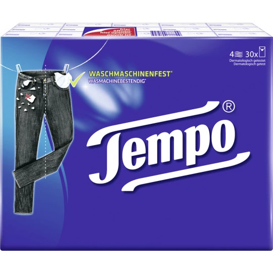 Tempo Taschentücher Classic 30x 10ST 1 Tempo Taschentücher Classic 30x 10ST