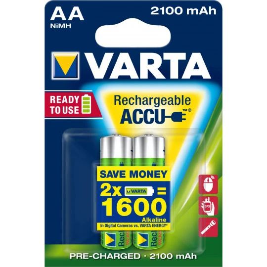 Varta Rechargeable ACCUS AA 2ST 1 Varta Rechargeable ACCUS AA 2ST